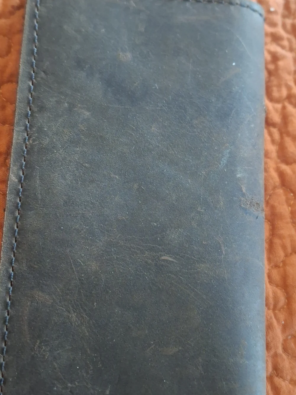 Copper River Bag Co. Genuine Leather Bifold Wallet Brown Made in USA Distressed